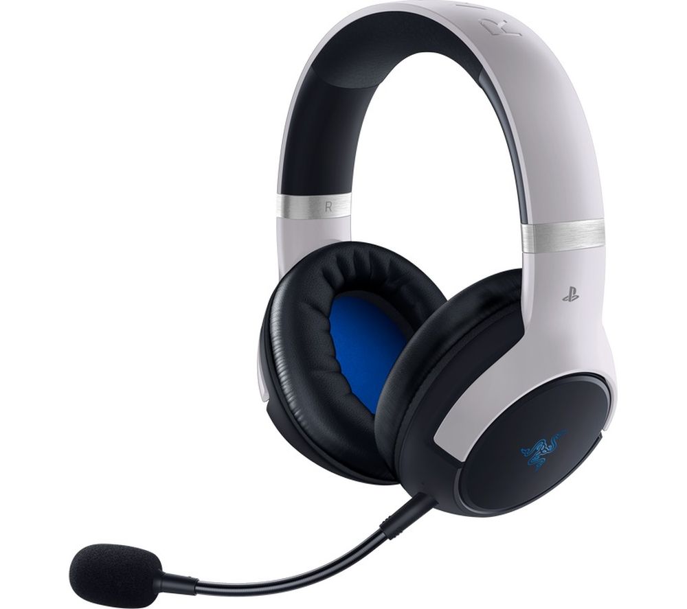 RAZER KAIRA Pro For PLASTATION WIRELESS GAMING HEADSET BLACK/WHITE