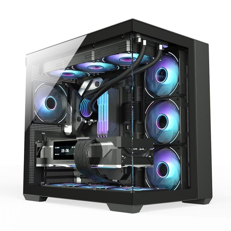 KGaming Pc Case Black C708 Black