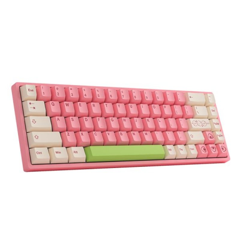 Akko 3068b Plus Mochi & Dango Multi-Mode Rgb Wireless Keyboard Cream Blue Pr