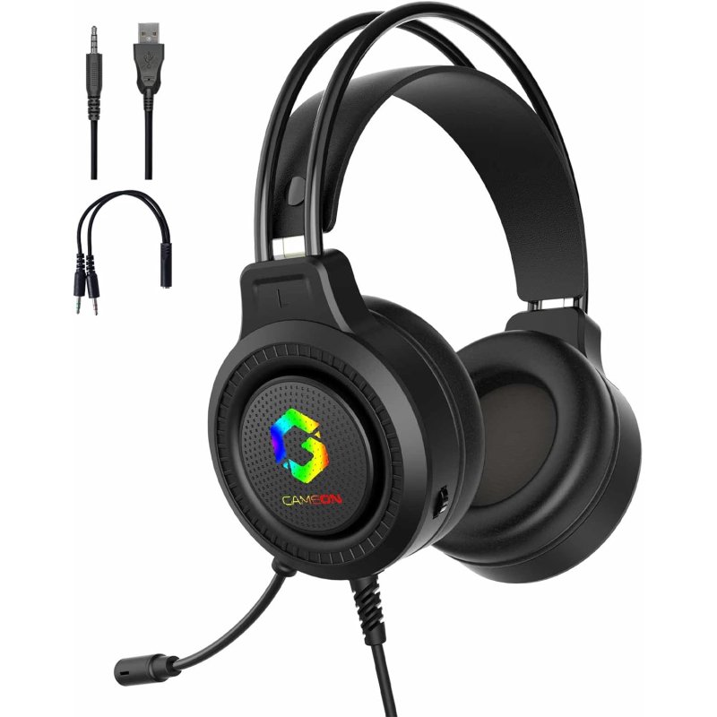 GAMEON GOT101 Shadowfire RGB Gaming Headset Black