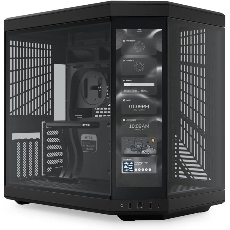 Hyte Y70 Modern Mid Tower Atx Computer Gaming Cas...